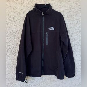The North Face Women XL Black Fleece Summit Series Wind Stopper Full Zip Jacket